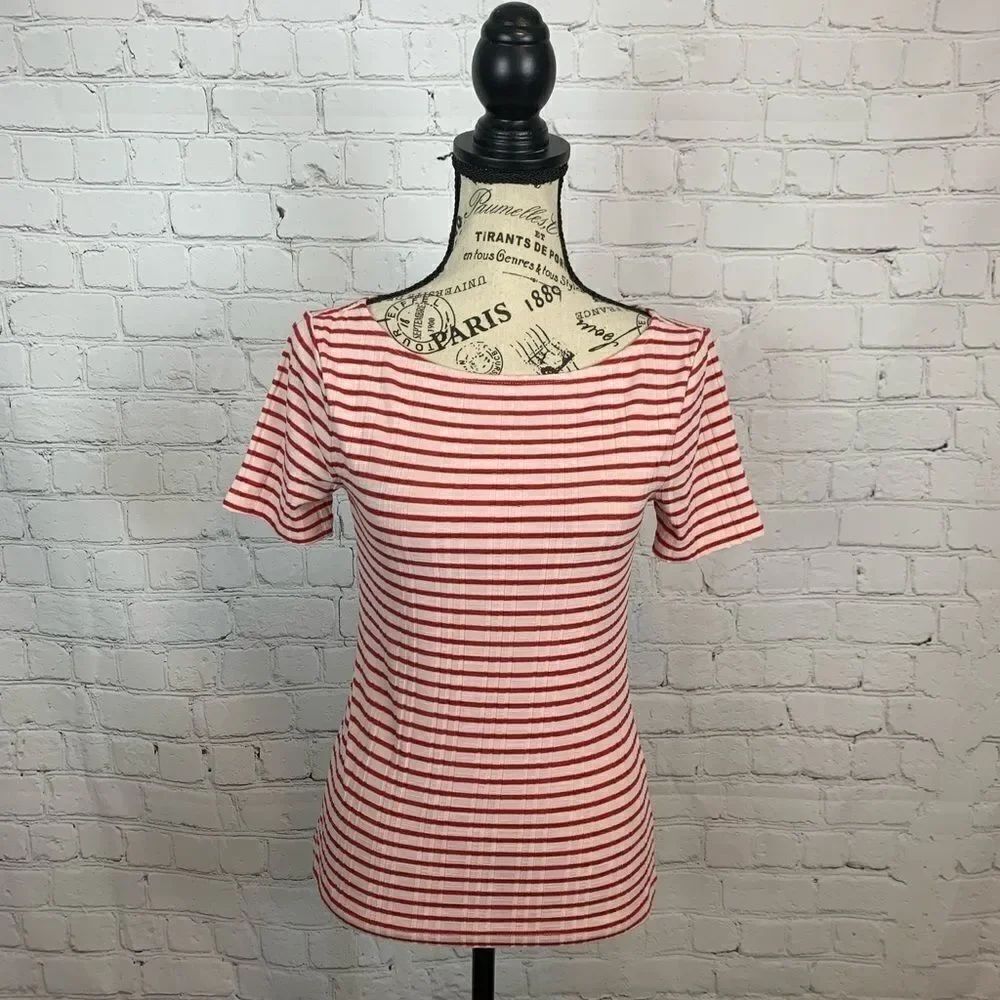 Ann Taylor Factory ribbed tee size XSP